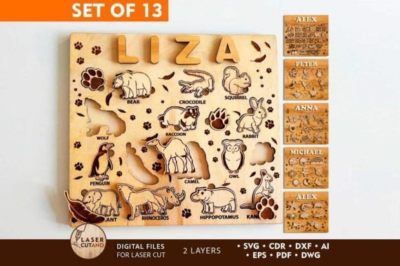 puzzle templates