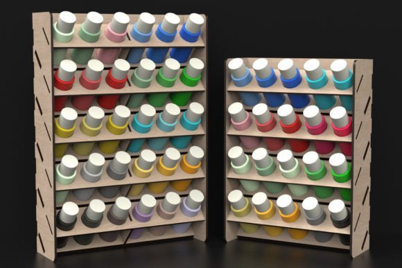 Acrylic Paint Stand