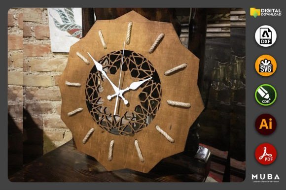 Wall Clock SVG