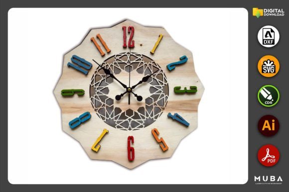 Wall Clock SVG