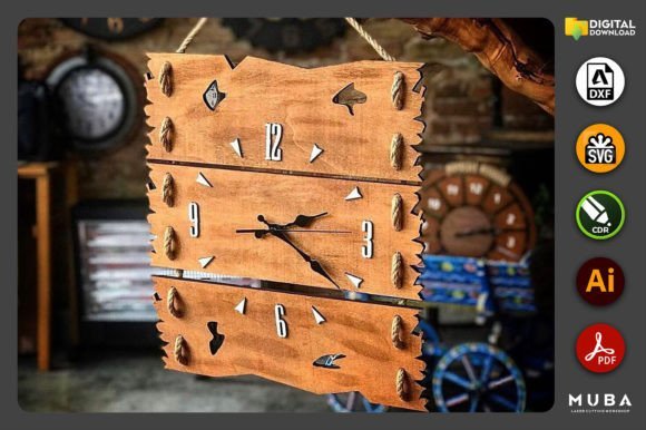 Wall Clock SVG