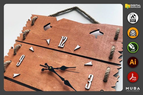 Wall Clock SVG