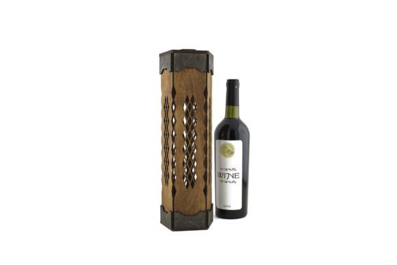 Wine Box. Laser File. Wine Box Svg
