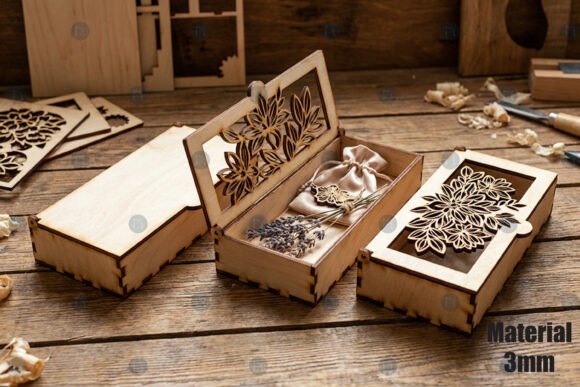 Premium Laser Cut Wooden Box Bundle SVG