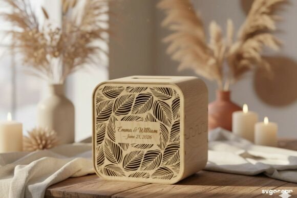 Wedding Card Box Laser Cut Bundle