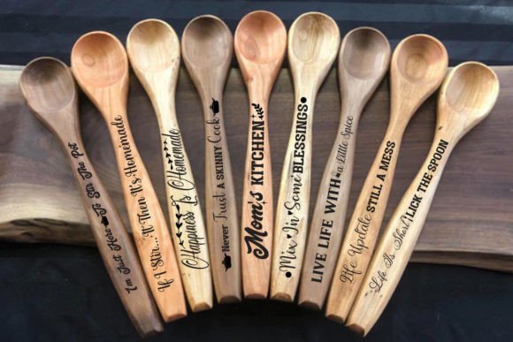 Wooden Spoon SVG Bundle – Funny Spoon Handles