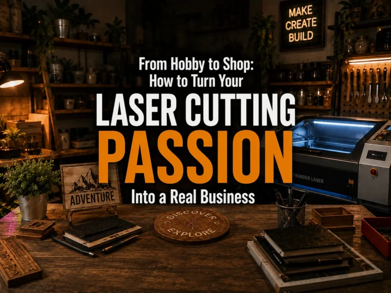 From Hobby to Shop: How to Turn Your Laser Cutting Passion Into a Real Business
