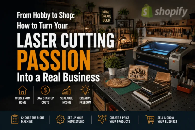 From Hobby to Shop: How to Turn Your Laser Cutting Passion Into a Real Business