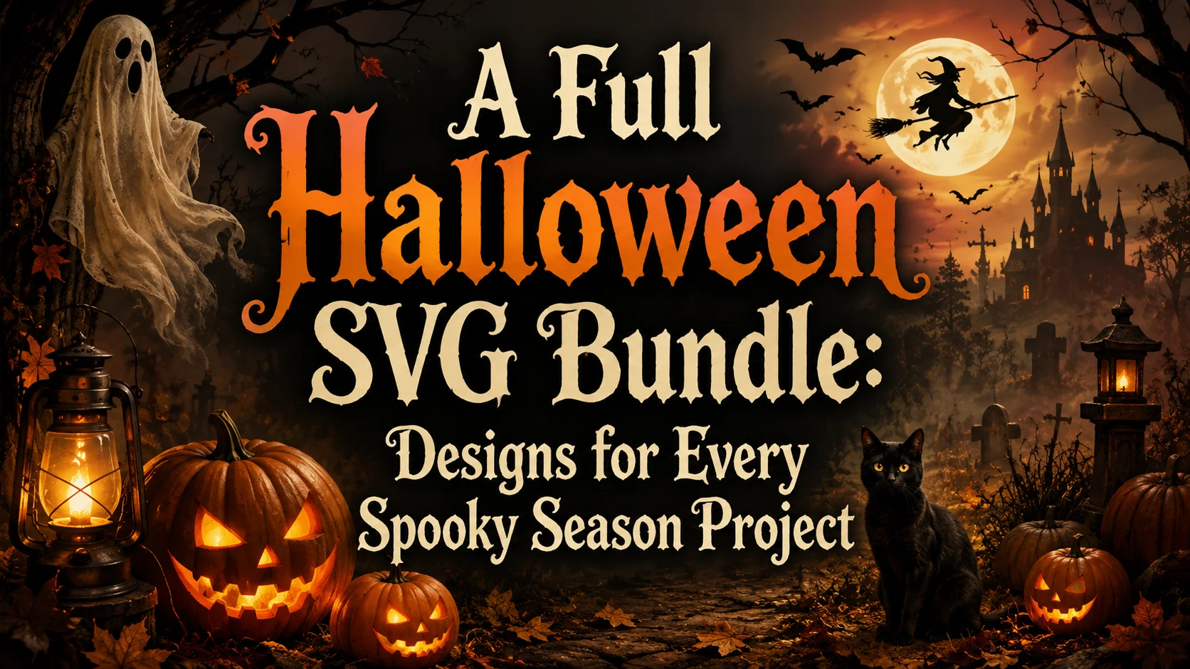 A Full Halloween SVG Bundle
