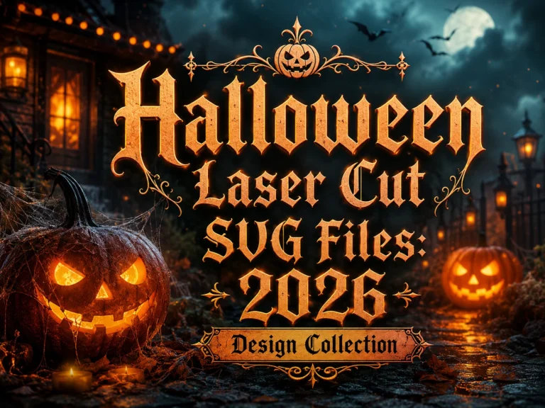 Halloween Laser Cut SVG Files: 2026 Design Collection