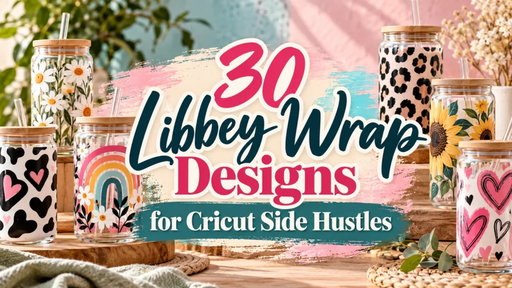 30 Libbey Wrap Designs for Cricut Side Hustles