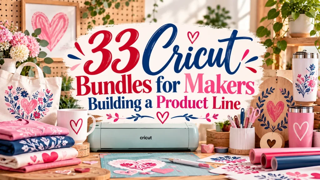 33 Cricut Bundles for Makers Building a Product Line
