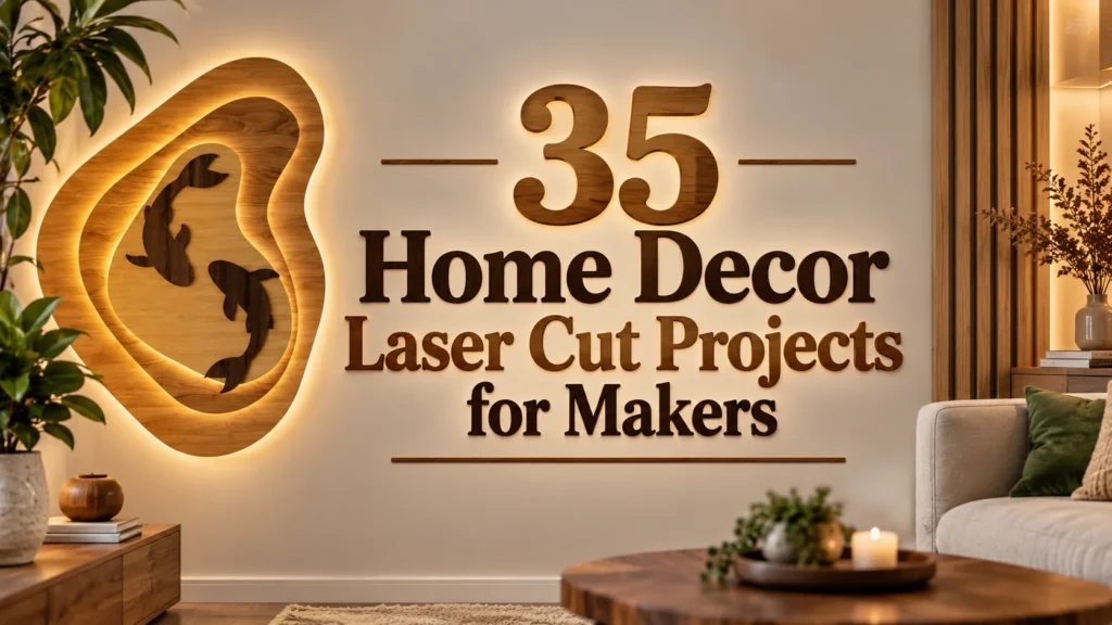 35 Home Decor Laser Cut Projects for Makers
