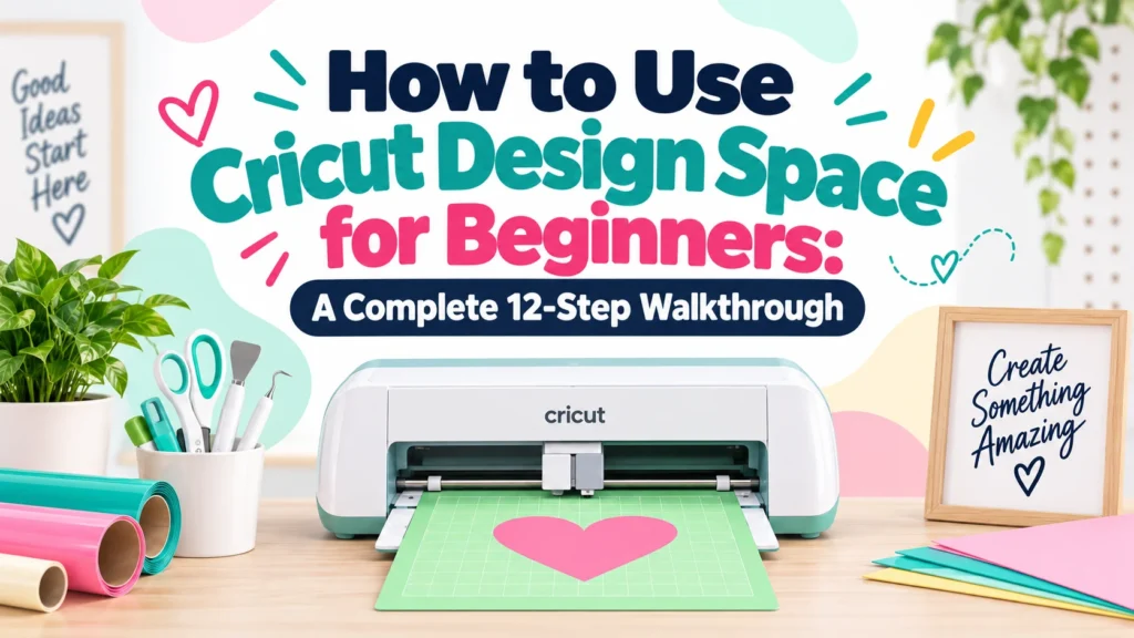 How to Use Cricut Design Space for Beginners: A Complete 12-Step Walkthrough